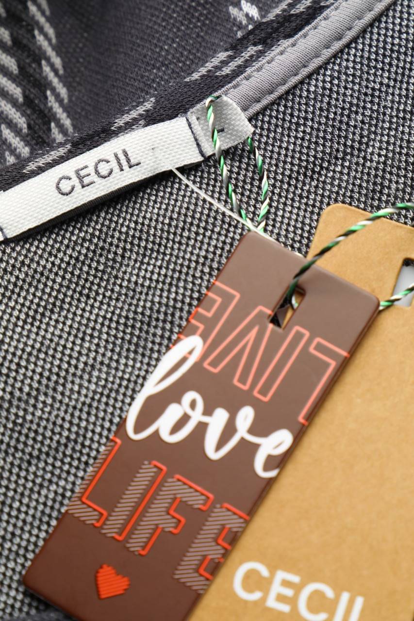 Carou CECIL Longsleeve-Shirt Mit Karo-Muster