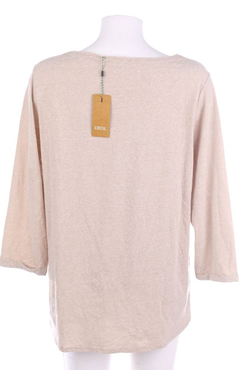 Carou CECIL Shirt Mit Schmuckstein-Applikation