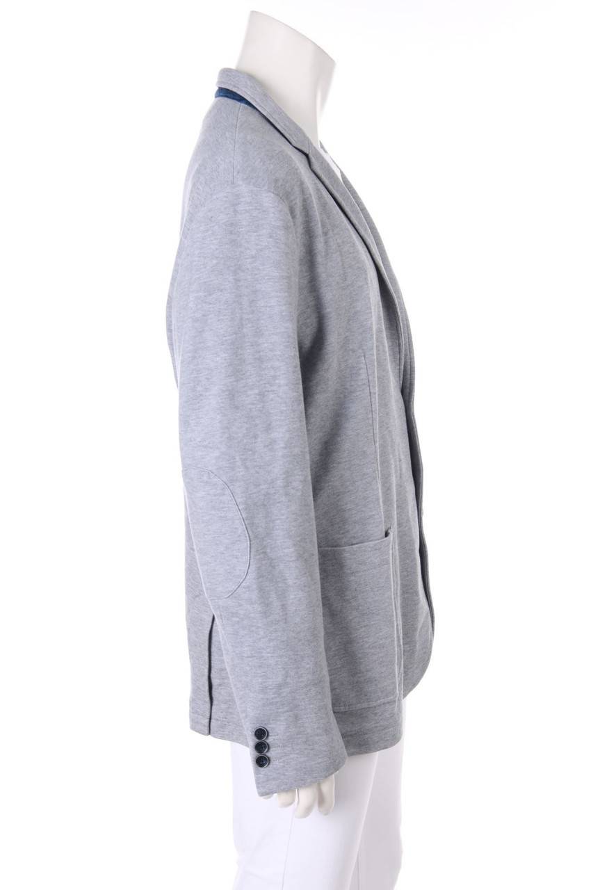 Carou Celio Sakko Aus Jersey Mit Elbow Patches