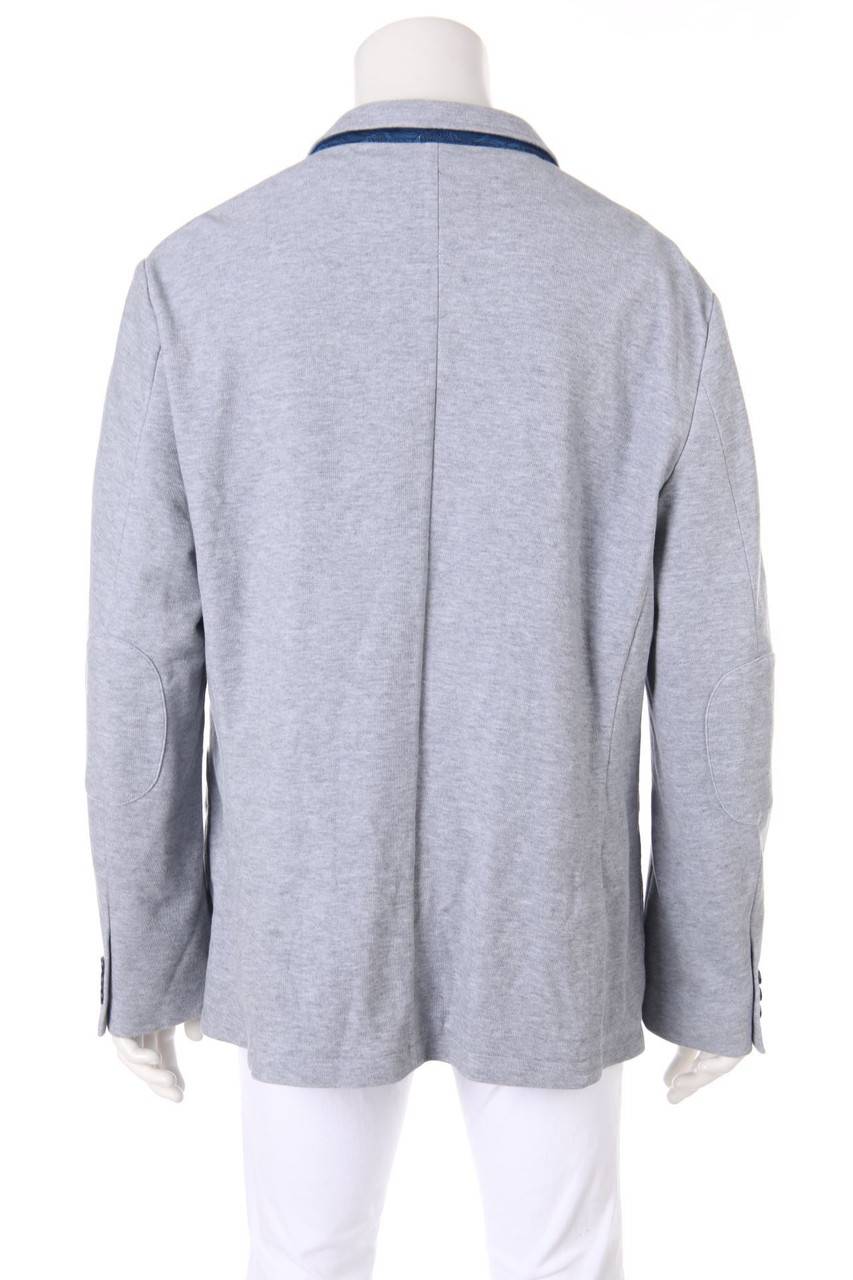 Carou Celio Sakko Aus Jersey Mit Elbow Patches