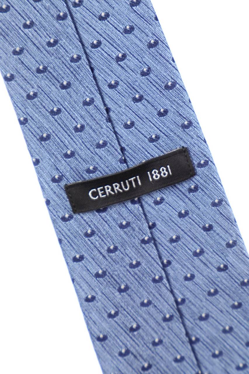 Carou CERRUTI 1881 Seiden-Krawatte Mit Punkten