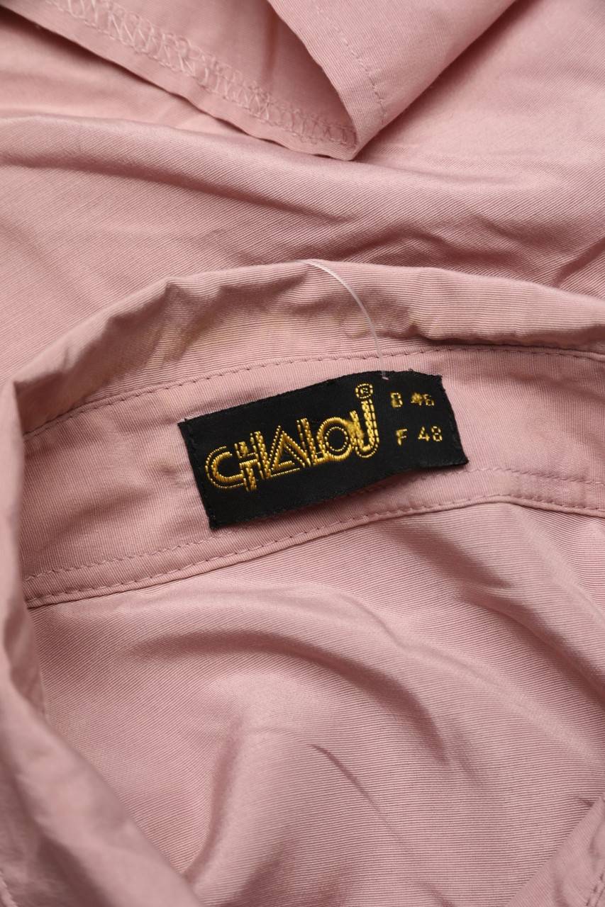 Carou CHALOU Hemd-Bluse Mit Strass-Steinen