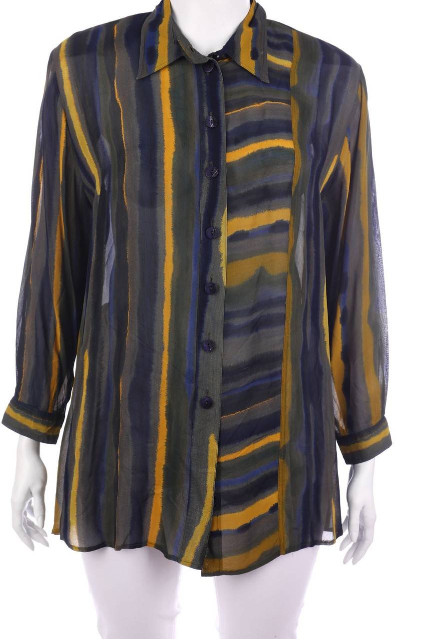 Carou CHALOU Hemd-Bluse mit Streifen