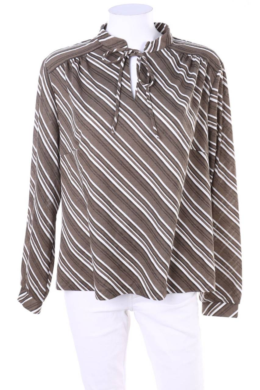 Carou CHALOU Jersey-Streifen-Bluse