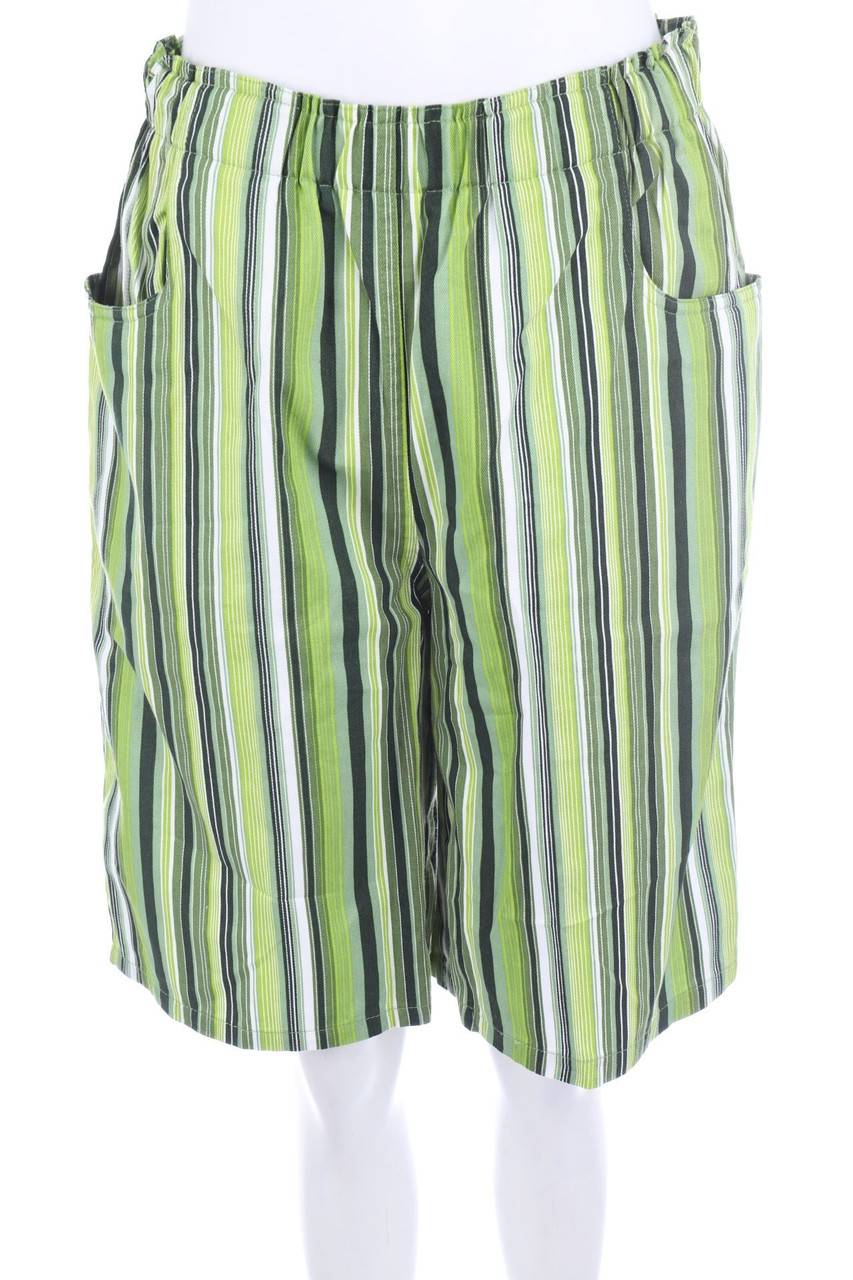 Carou CHARMANT Bermuda-Shorts mit Streifen