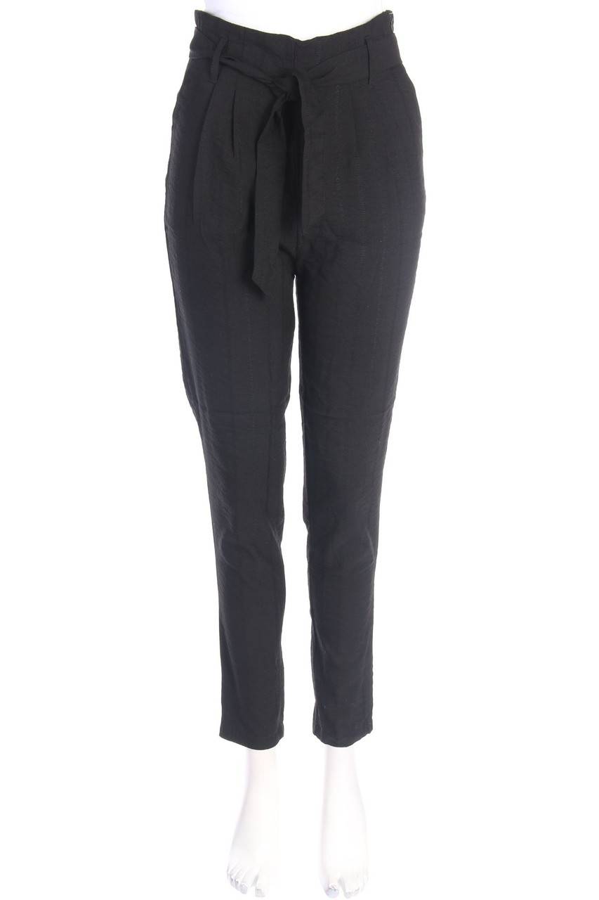 Carou Chicorée Bundfaltenhose mit Gürtel