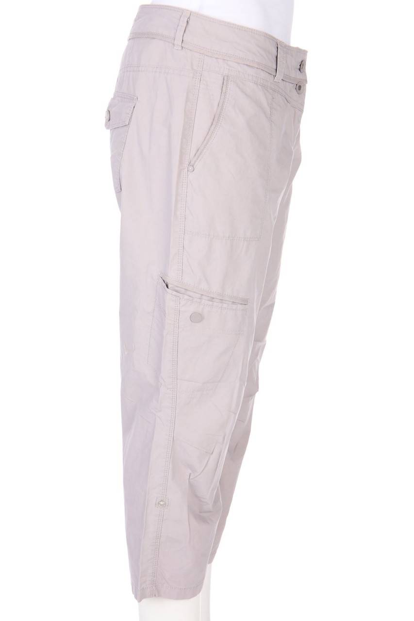 Carou Chicorée Capri-Hose Aus Baumwolle
