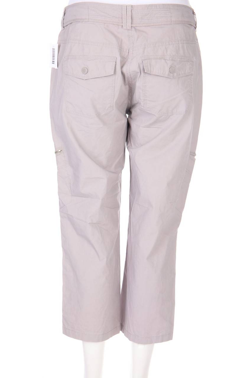 Carou Chicorée Capri-Hose Aus Baumwolle