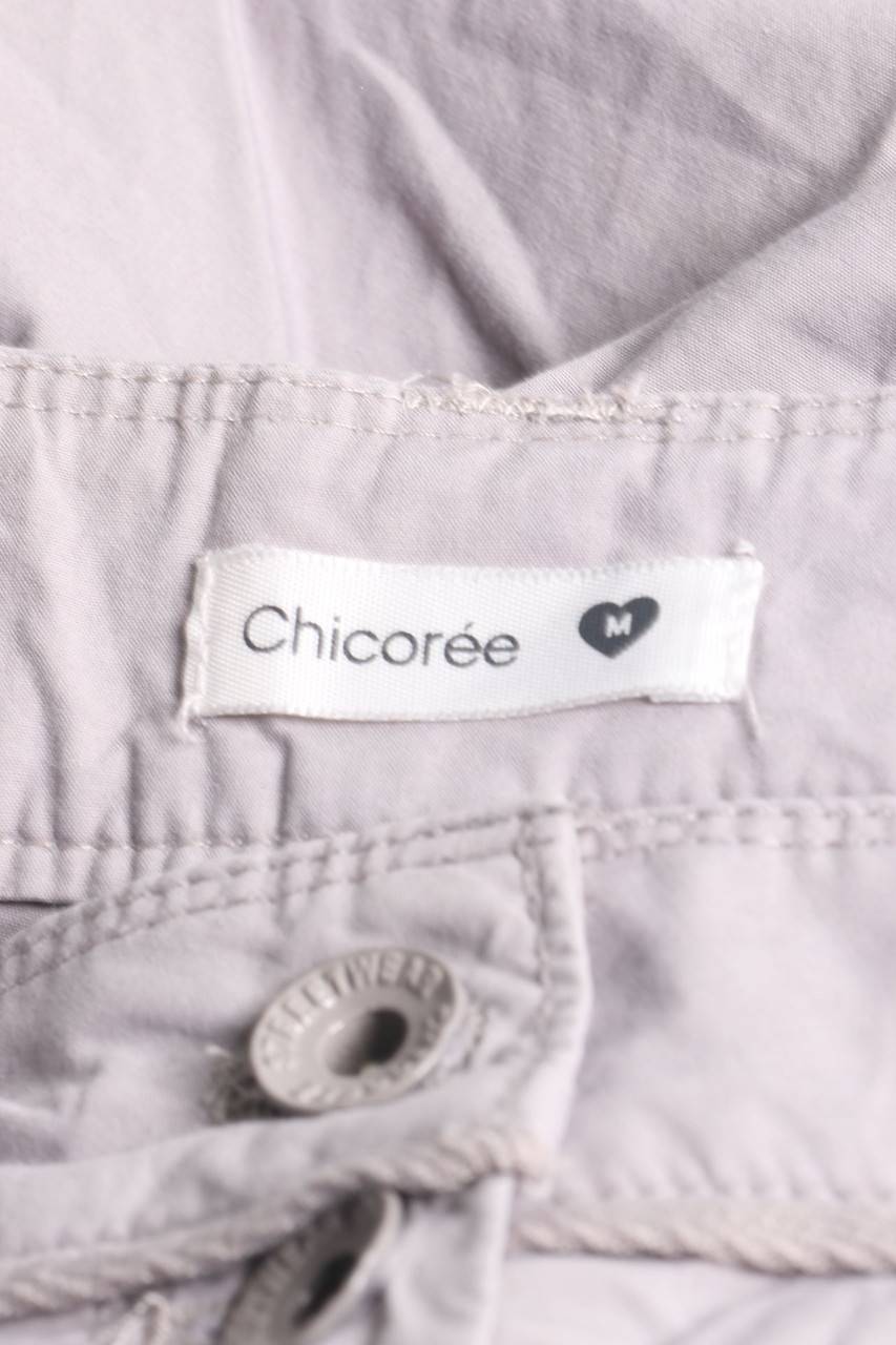 Carou Chicorée Capri-Hose Aus Baumwolle
