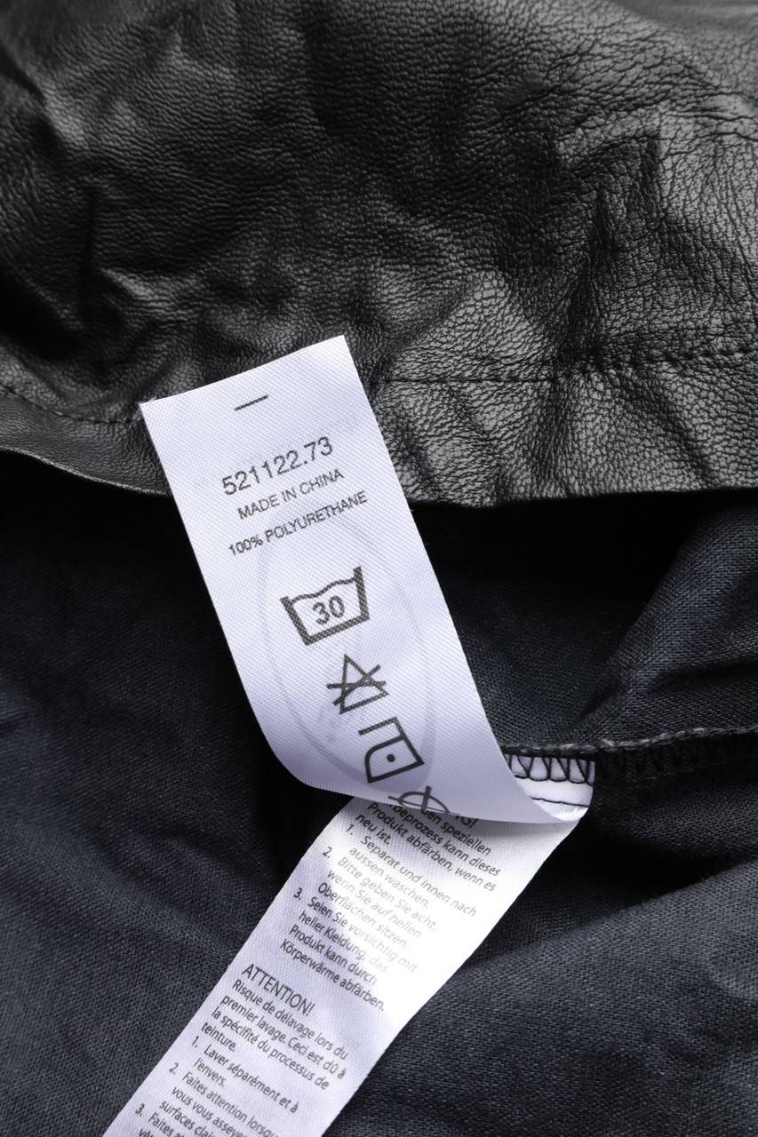 Carou Chicorée Faux Leather-Kleid