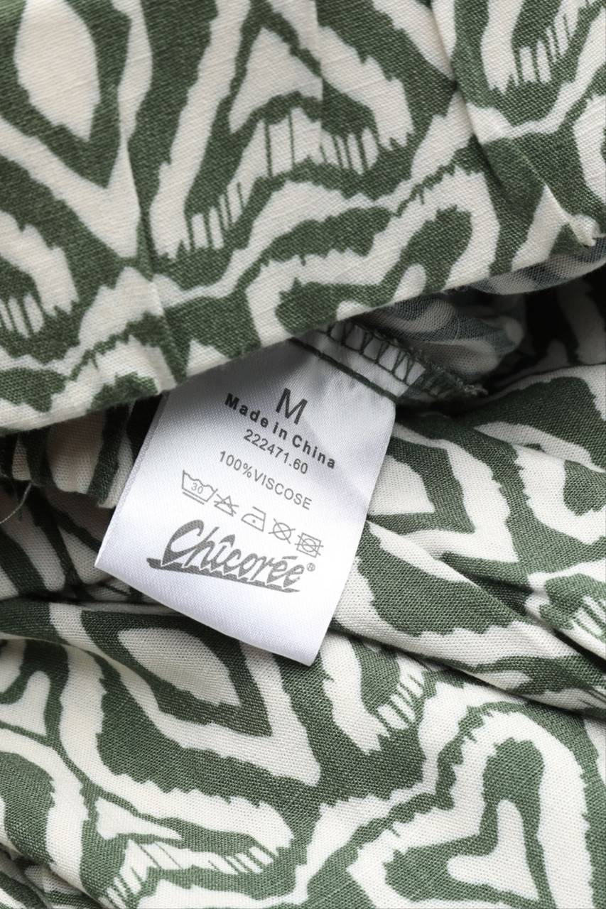 Carou Chicorée Jogger-Hose Mit Print