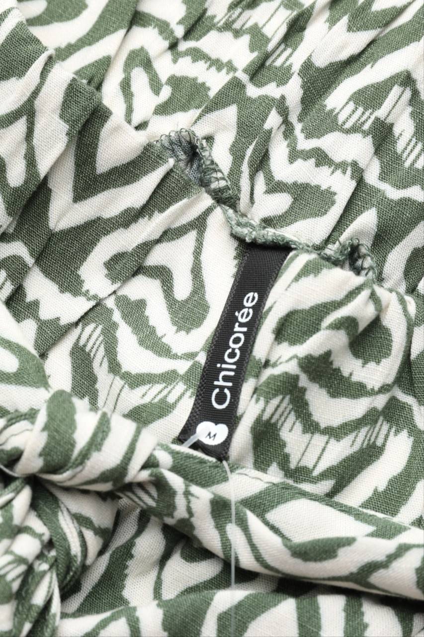 Carou Chicorée Jogger-Hose Mit Print
