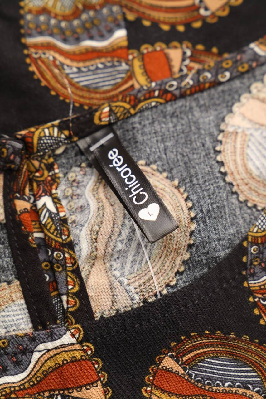 Carou Chicorée Kurzarm-Bluse