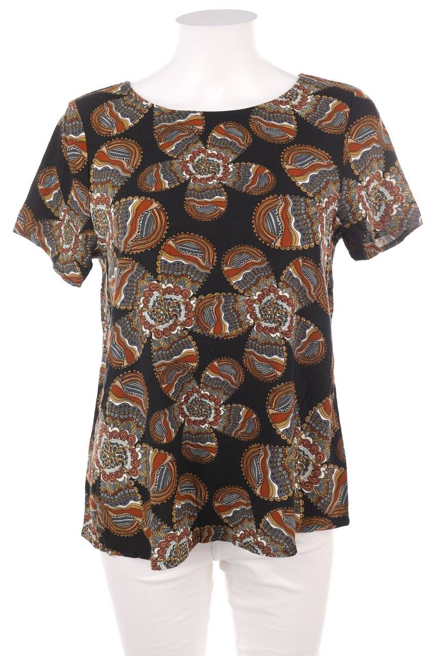 Carou Chicorée Kurzarm-Bluse