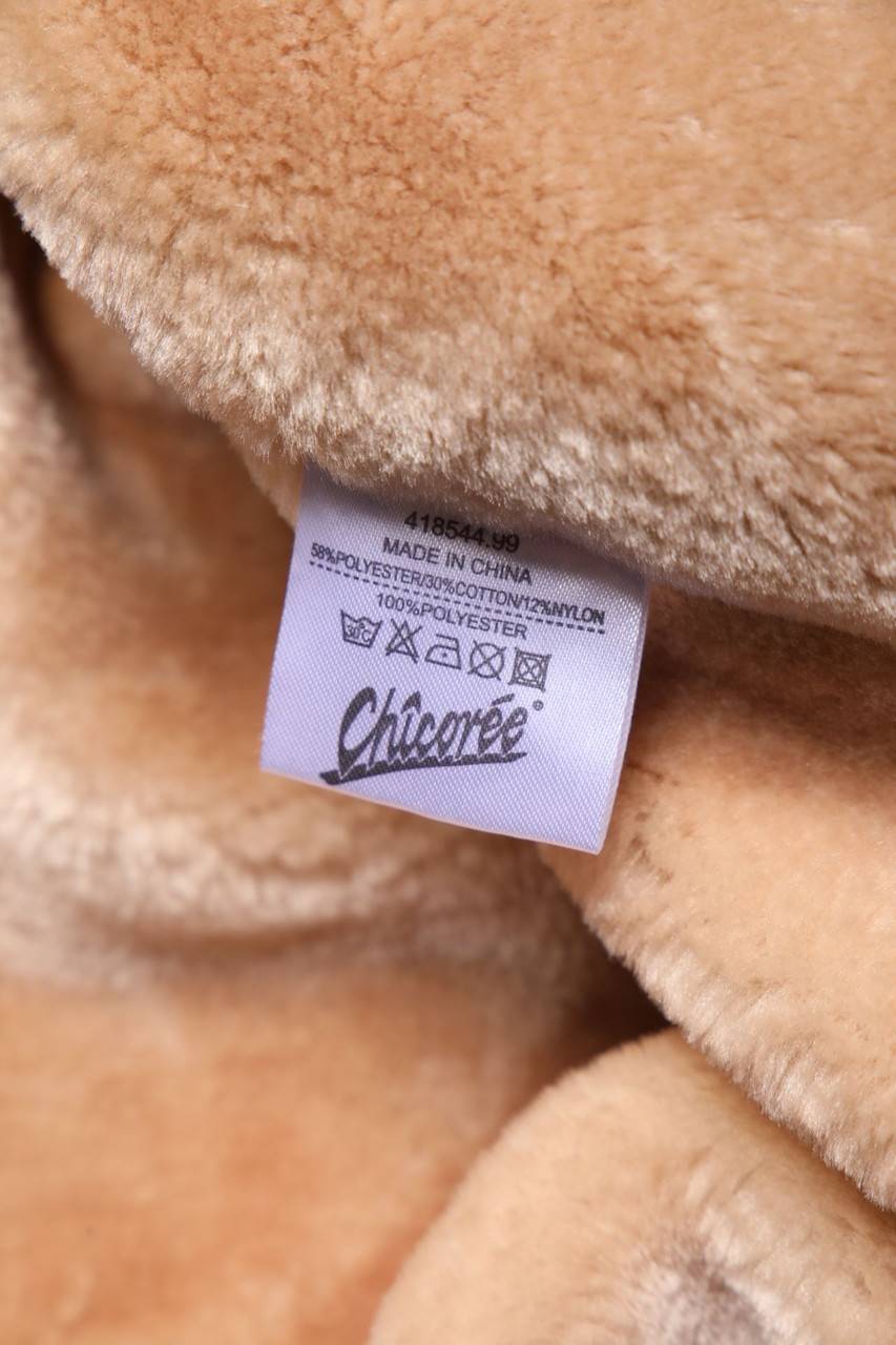 Carou Chicorée Parka Mit Fake Fur-Besatz