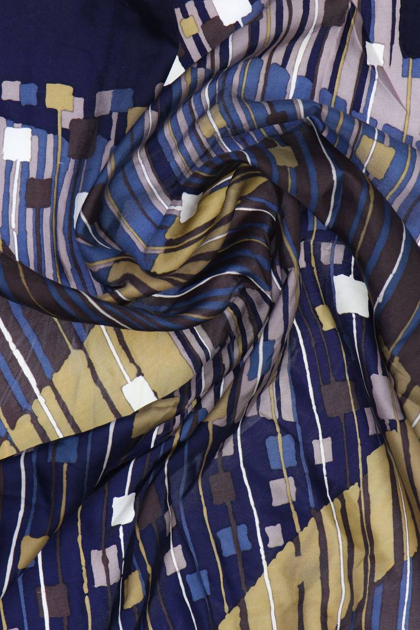 Carou Christian Dior Vintage-Tuch Mit Print