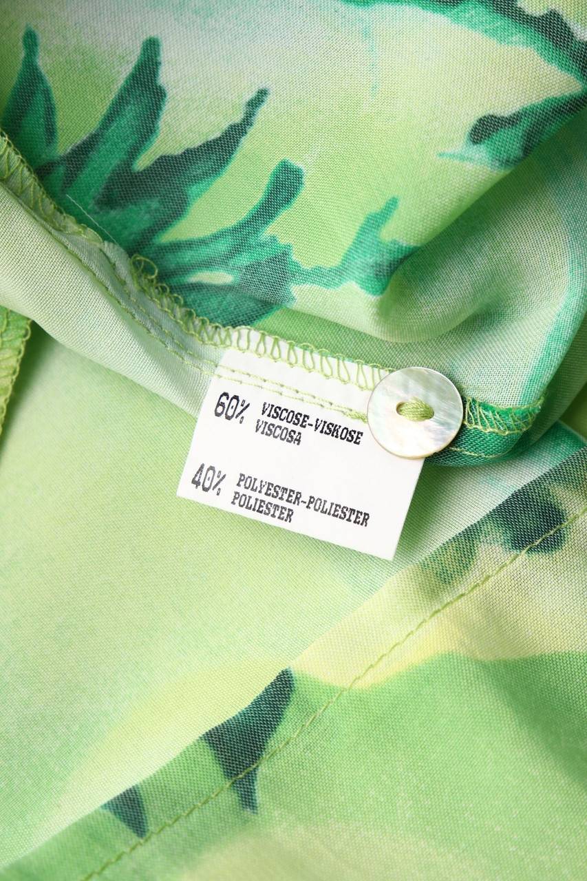 Carou Citylife Kurzarm-Bluse Mit Floralem Muster