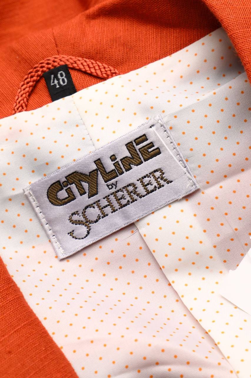 Carou CityLine Vintage-Blazer Mit Leinen