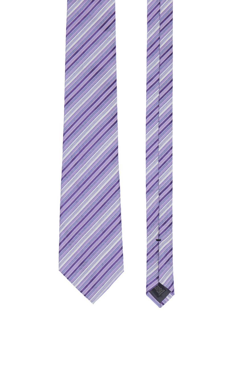 Carou CK Calvin Klein Seiden-Krawatte mit Streifen