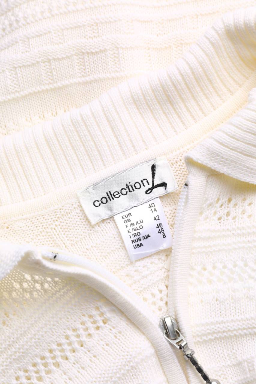 Carou COLLECTION L. Strick-Pullover Mit Muster