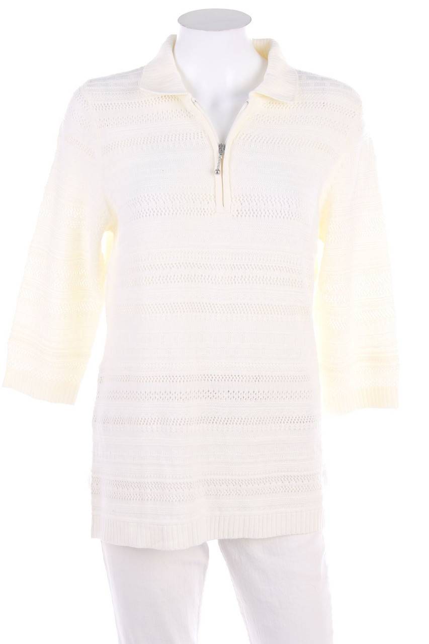 Carou COLLECTION L. Strick-Pullover mit Muster