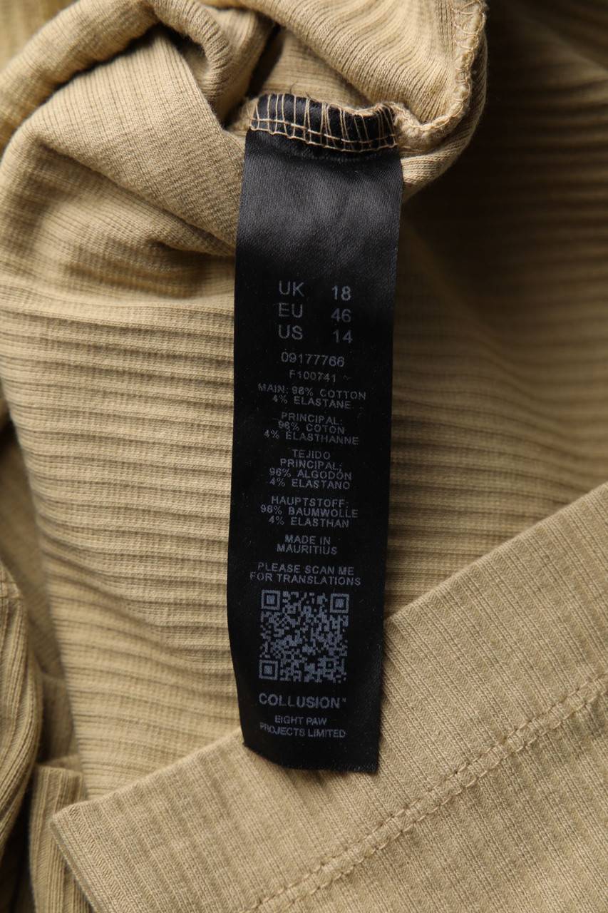 Carou COLLUSION Cropped-Longsleeve-Shirt