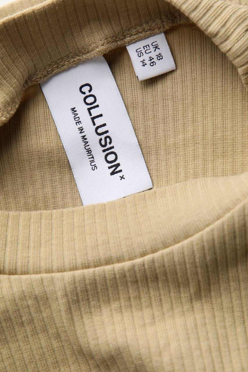 Carou COLLUSION Cropped-Longsleeve-Shirt