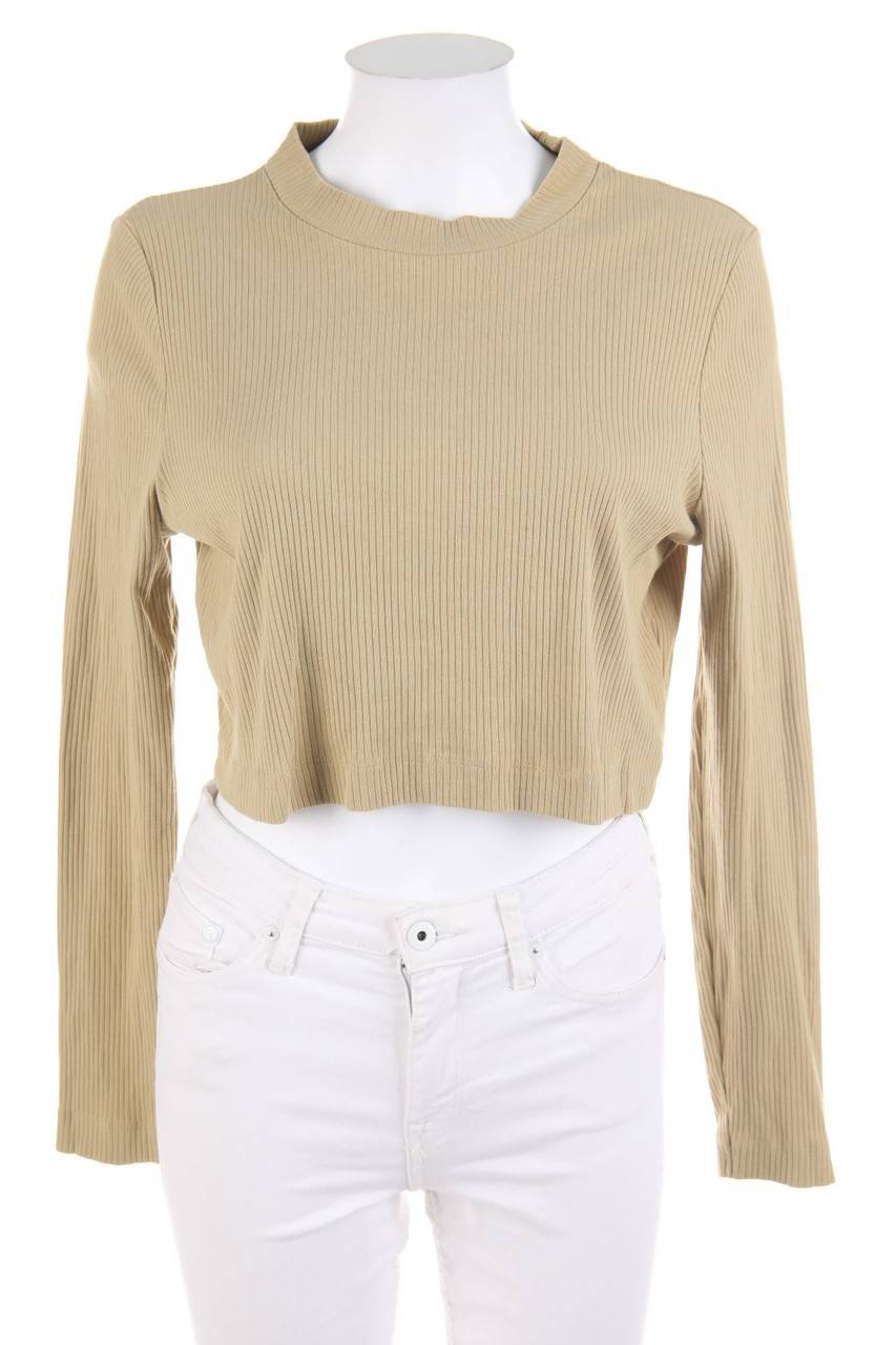 Carou COLLUSION Cropped-Longsleeve-Shirt