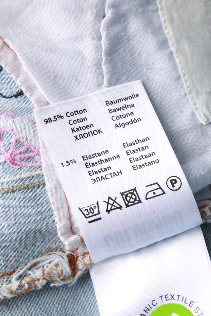 Carou Colorado Denim-Rock Mit Stickereien
