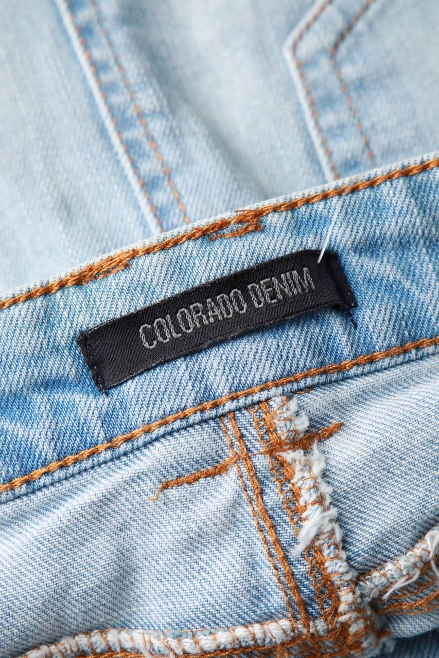 Carou Colorado Denim-Rock Mit Stickereien