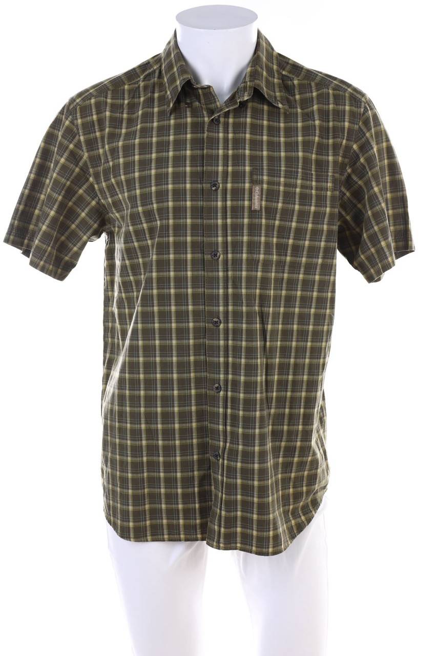 Carou Columbia Kurzarm-Hemd mit Karo-Muster