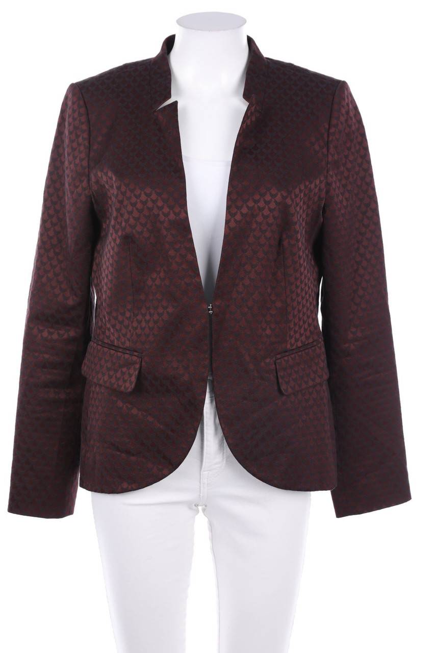 Carou comma Blazer aus Jacquard