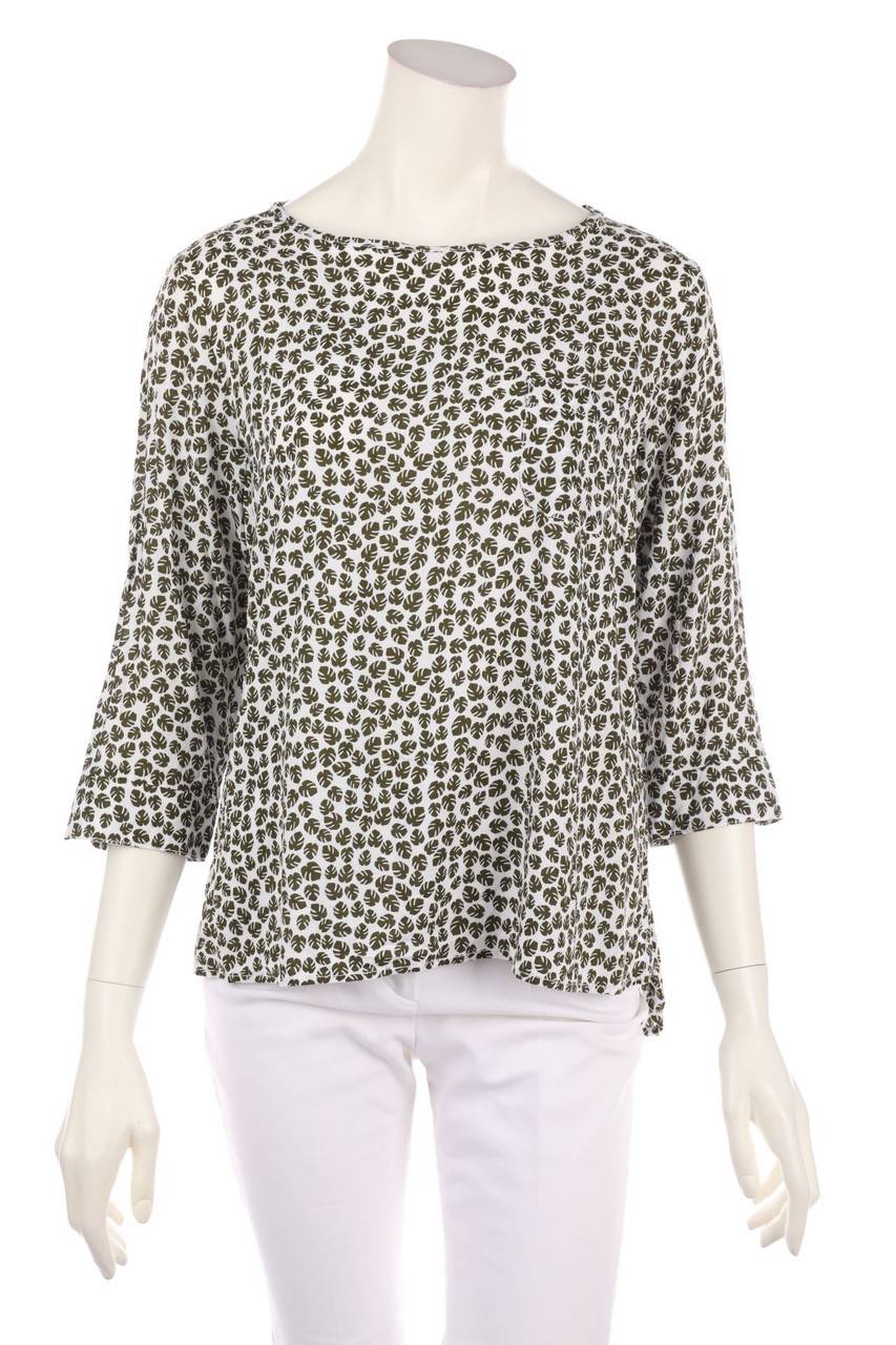 Carou comma Bluse mit 3/4-Ärmel