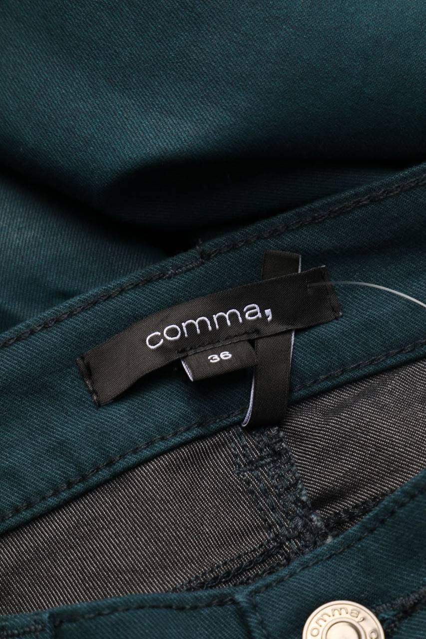 Carou Comma Coated Skinny-Jeans