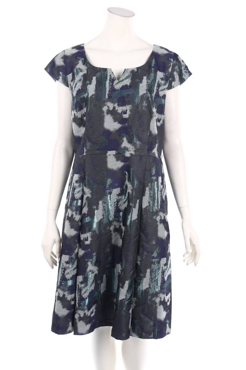 Carou comma Cocktailkleid aus Jacquard