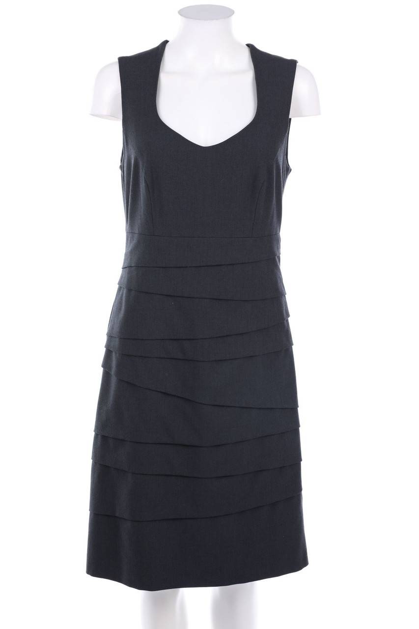 Carou comma Etui-Kleid mit Drapierung