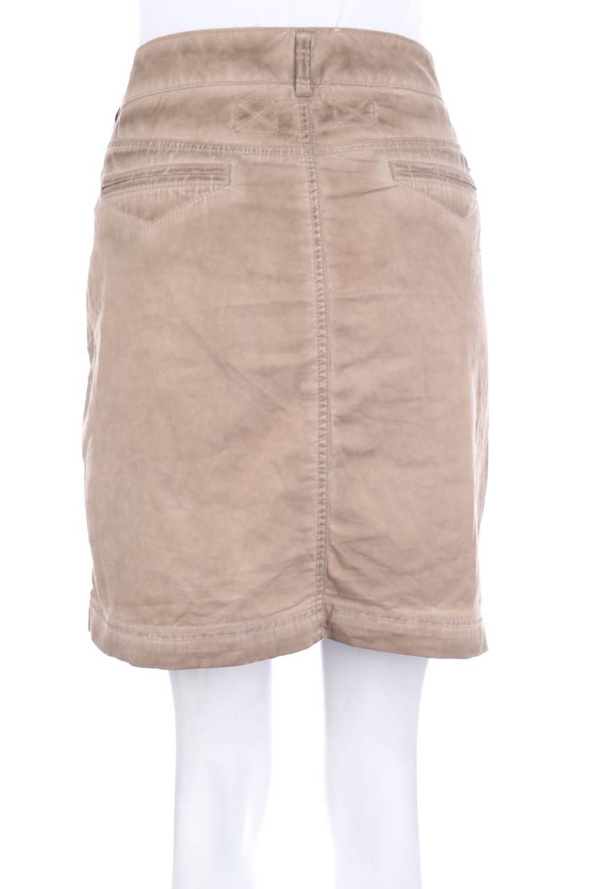 Carou Comma Garment Dyed-Minirock