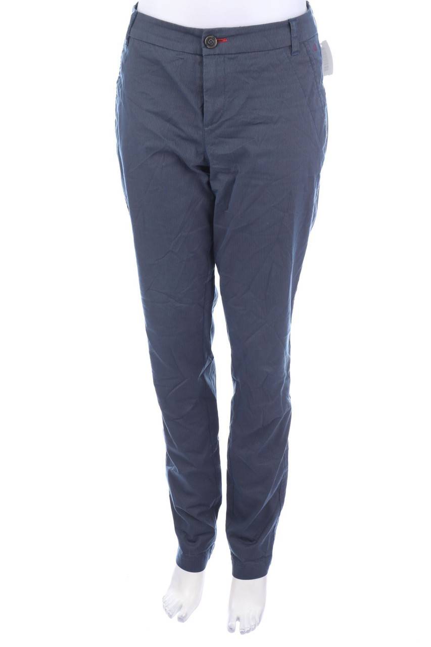 Carou comma Hose mit Nadelstreifen