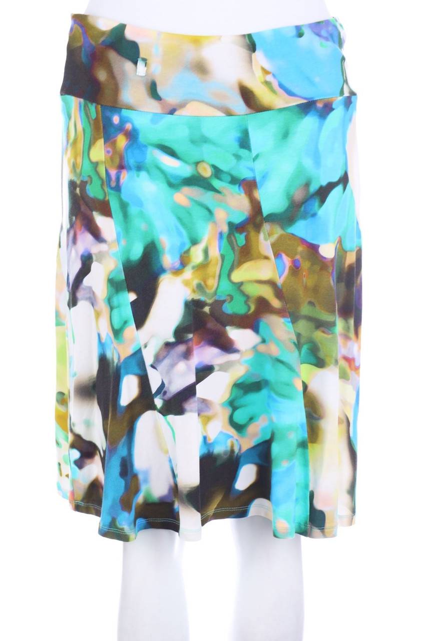 Carou Comma Jersey-Rock Mit Print