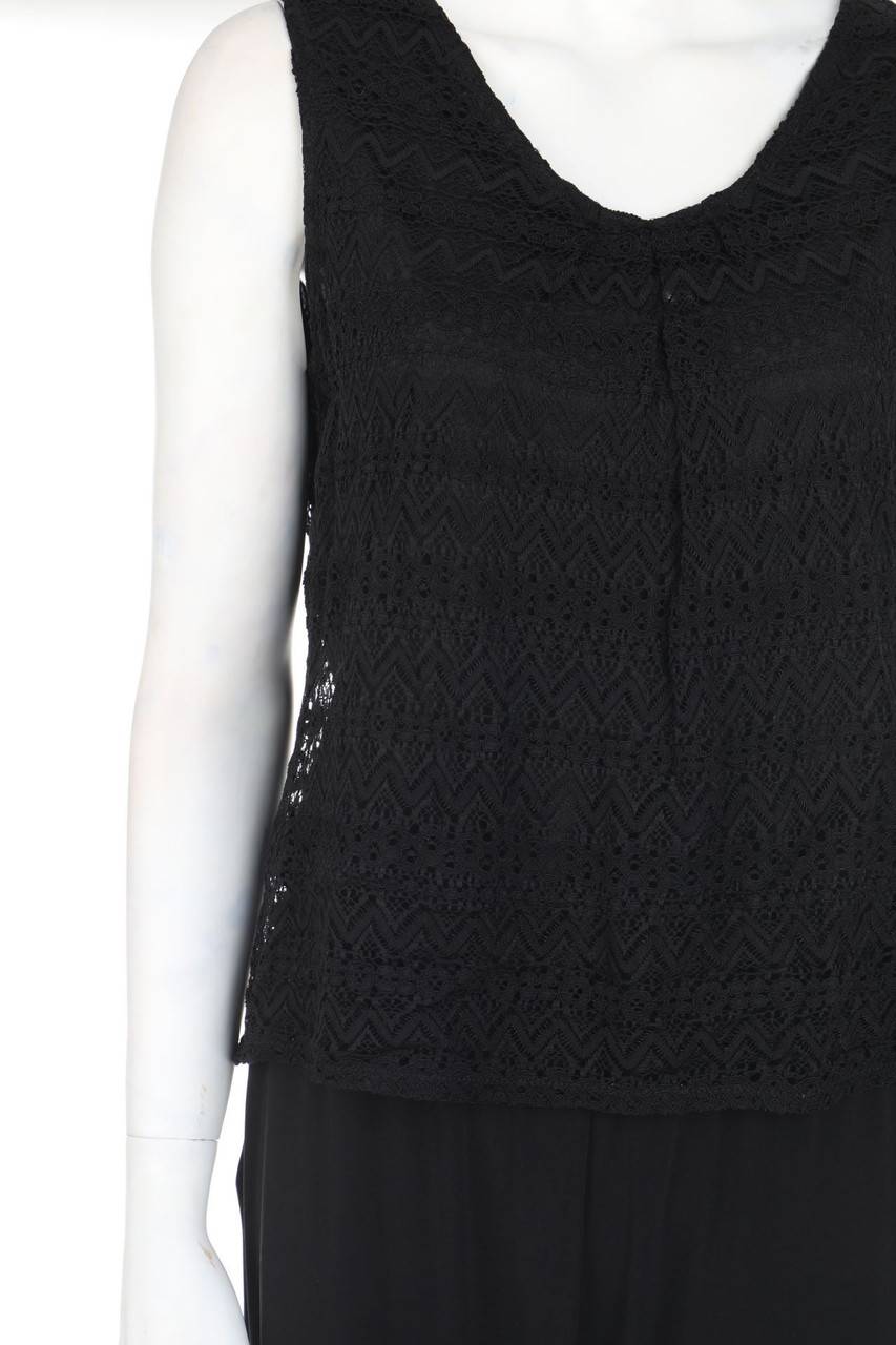 Carou Comma Jumpsuit Im Layer Look Mit Spitze