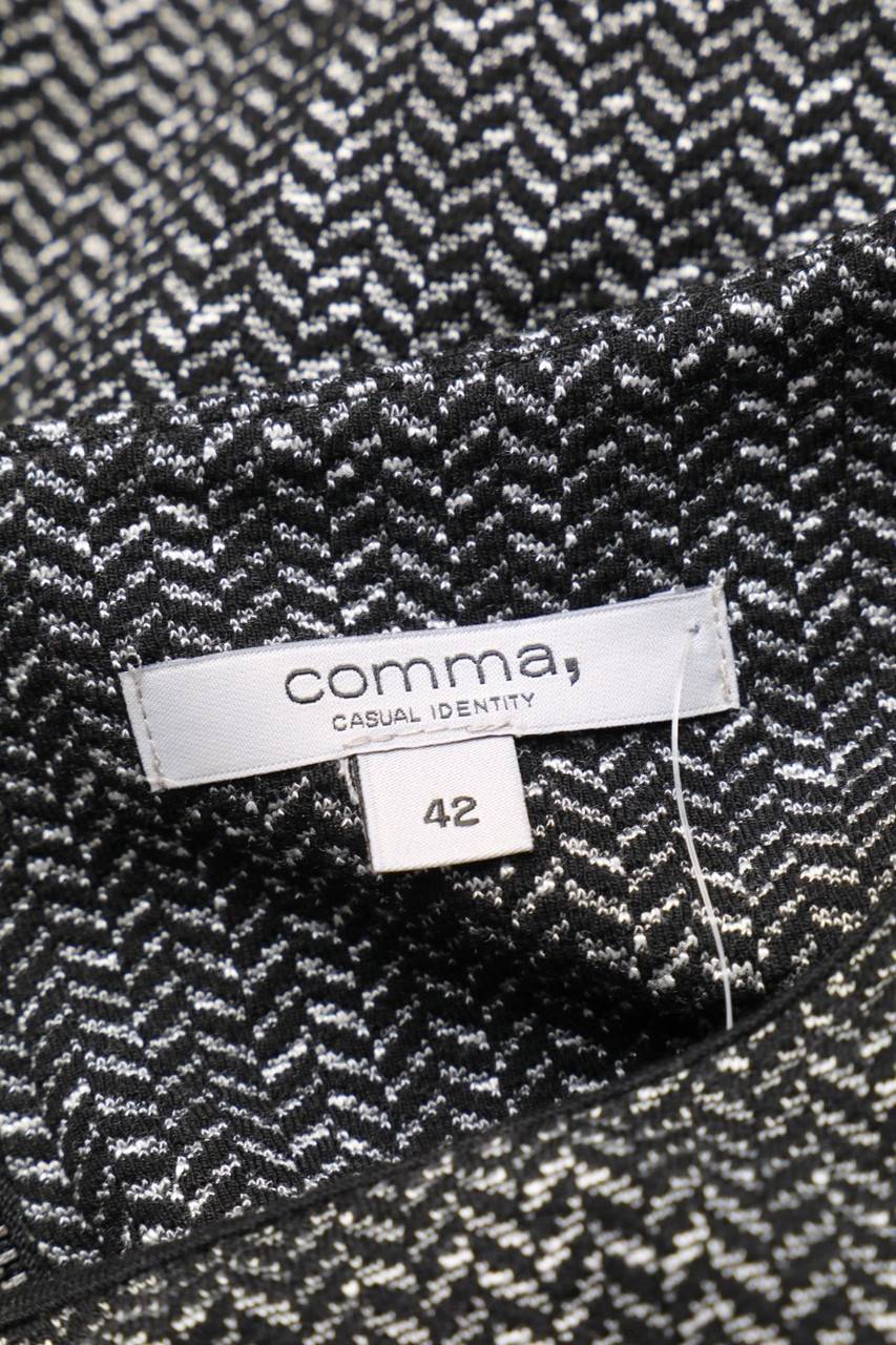 Carou Comma Kleid Aus Viskose-Mix