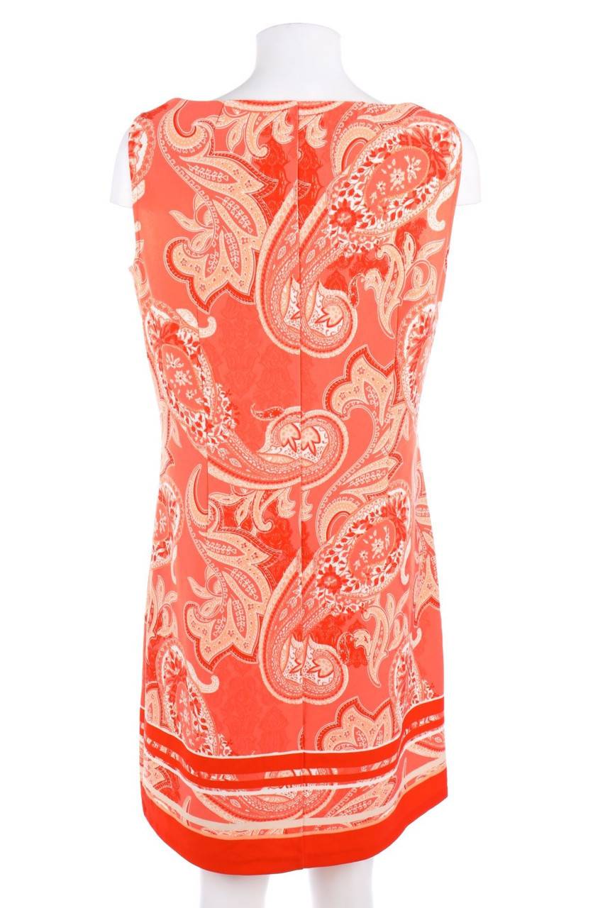 Carou Comma Kleid Mit Paisley-Print