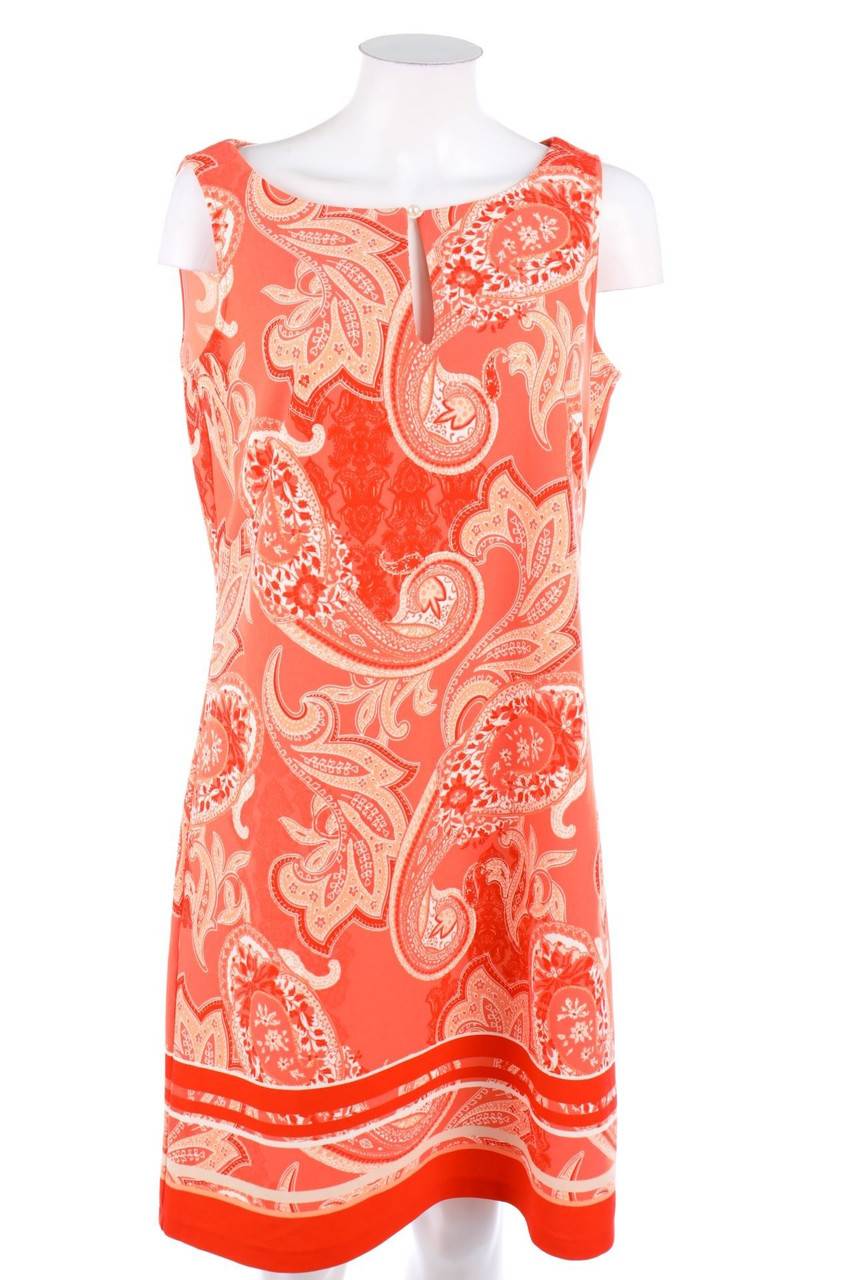 Carou comma Kleid mit Paisley-Print