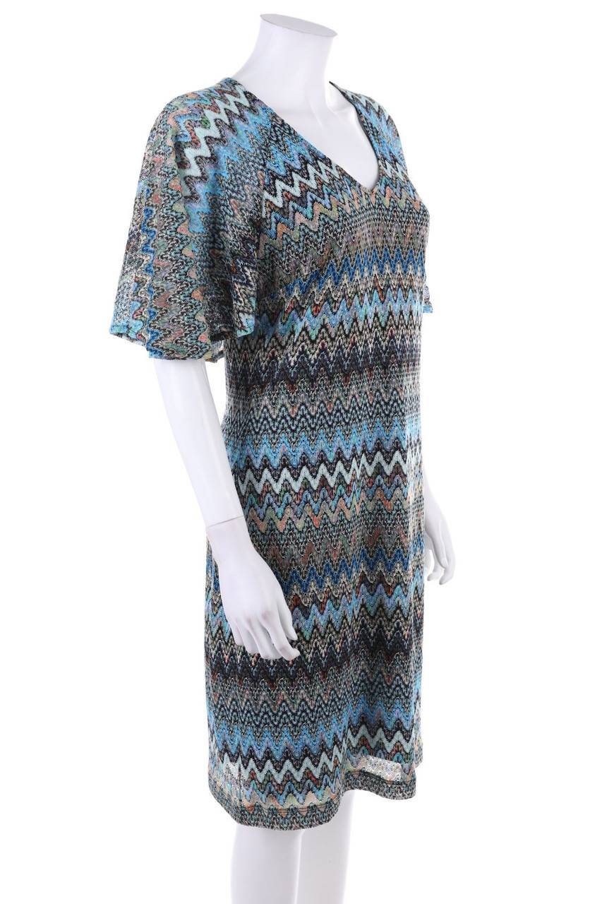 Carou Comma Kleid Mit Zickzack-Muster