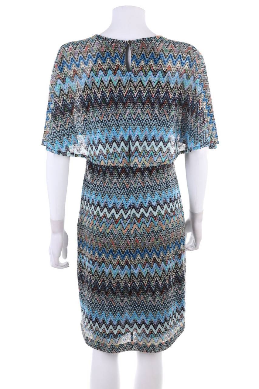 Carou Comma Kleid Mit Zickzack-Muster