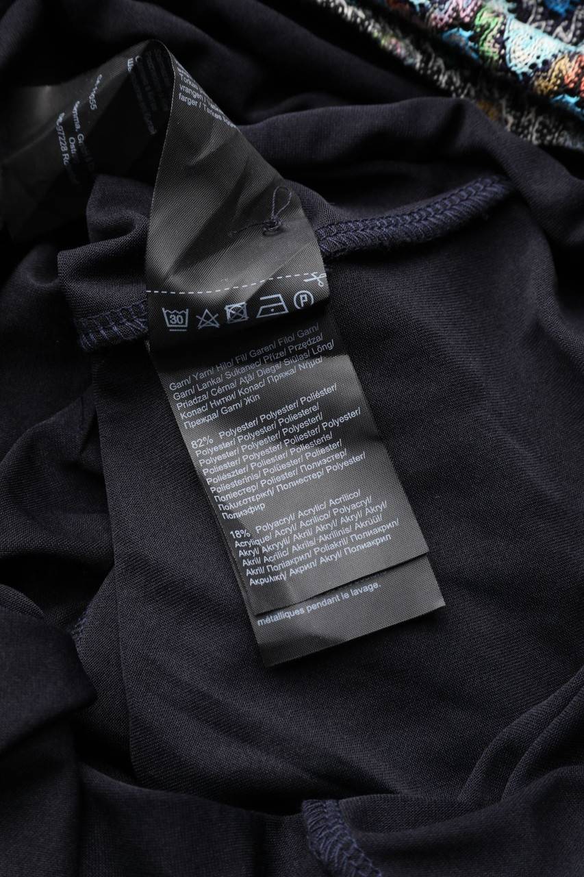 Carou Comma Kleid Mit Zickzack-Muster