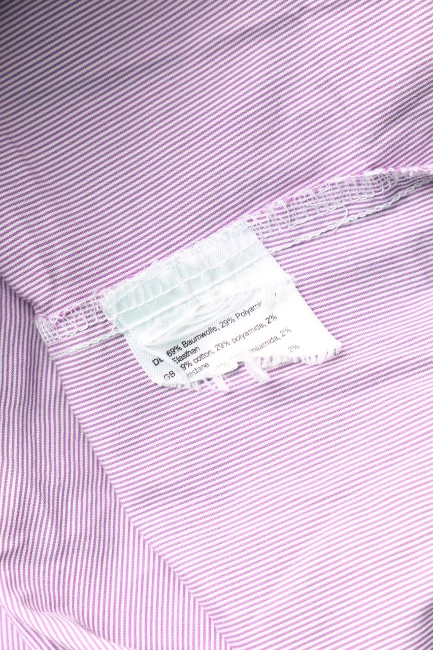 Carou Comma Kurzarm-Bluse Mit Streifen