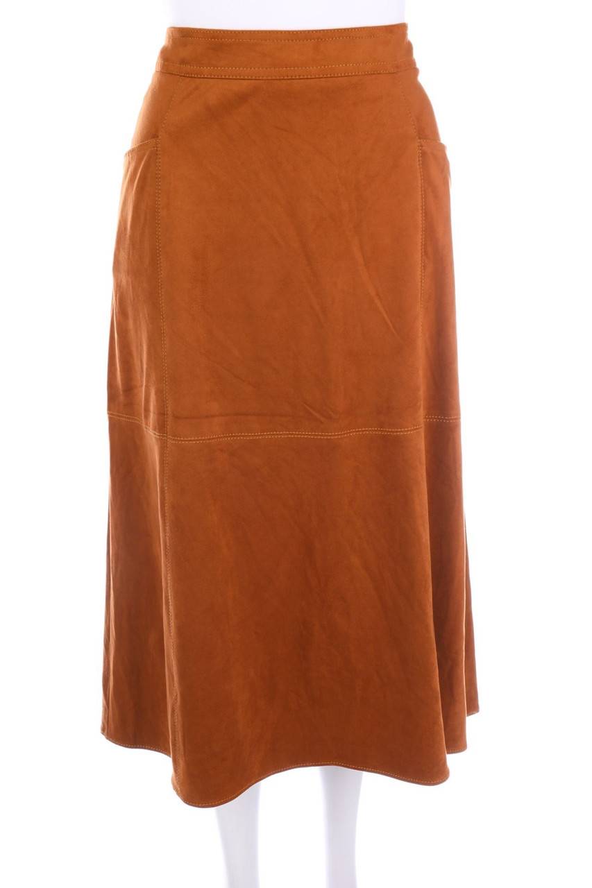 Carou comma Midi-Faux Leather-Rock