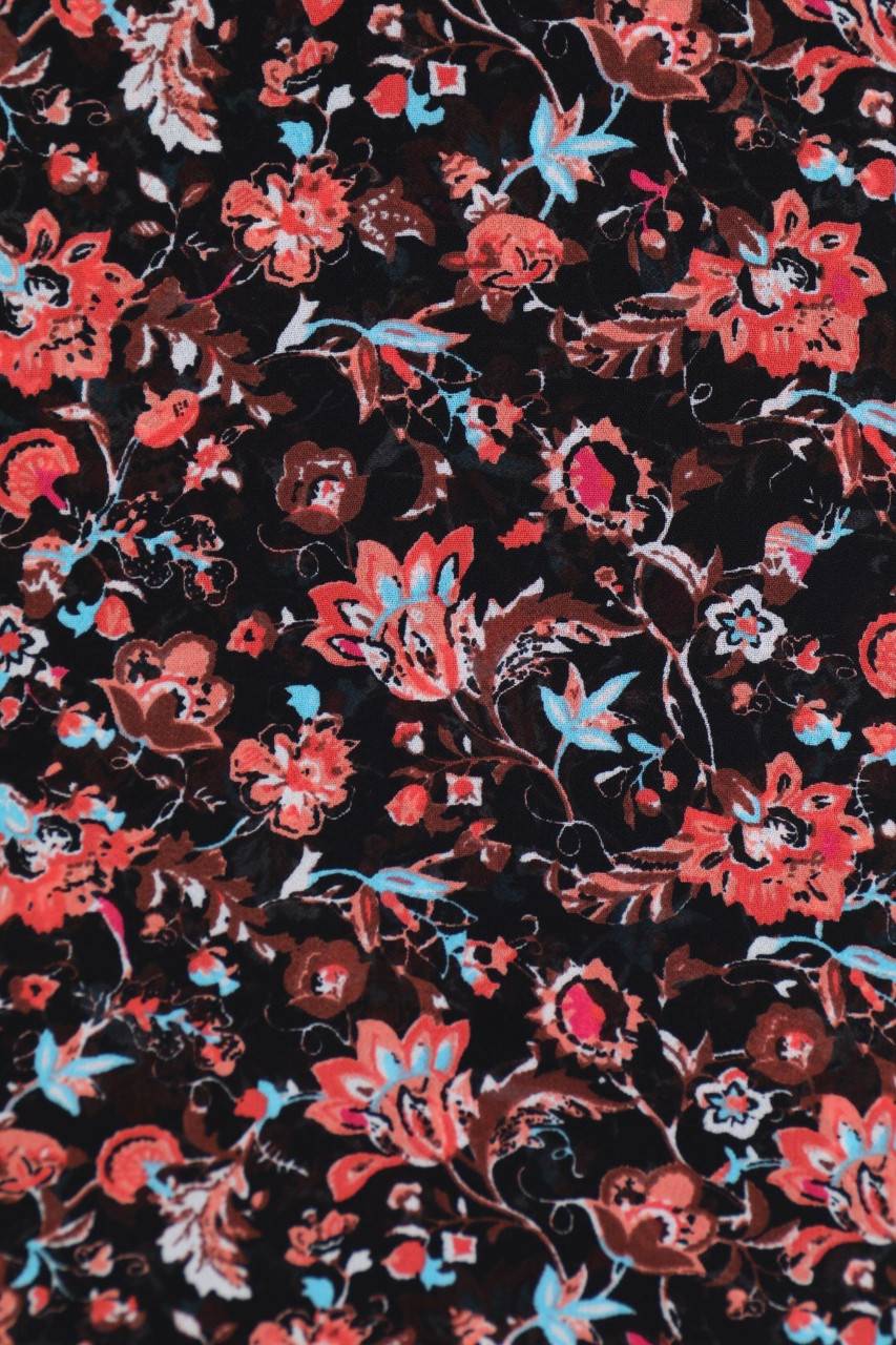 Carou Comma Rock Mit Blumen-Print