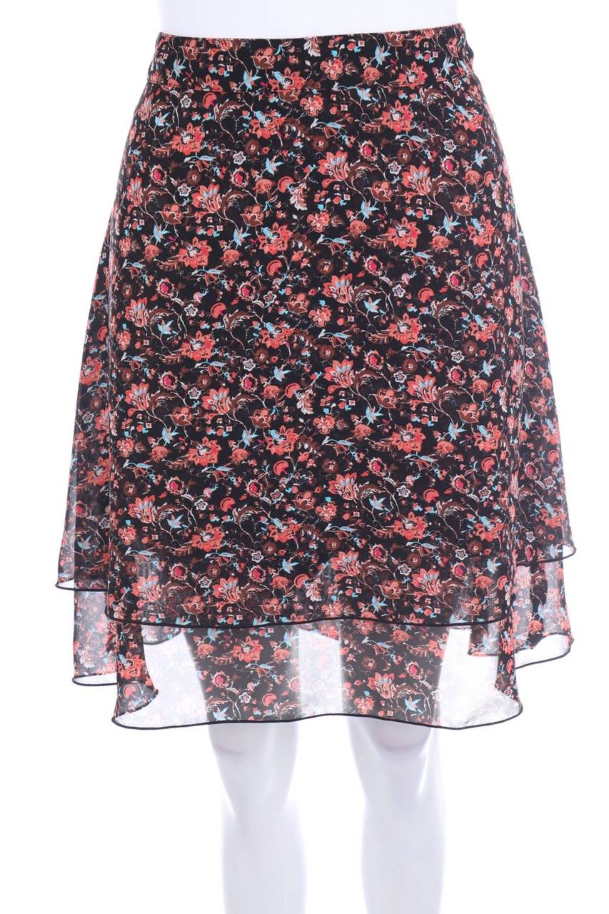 Carou comma Rock mit Blumen-Print